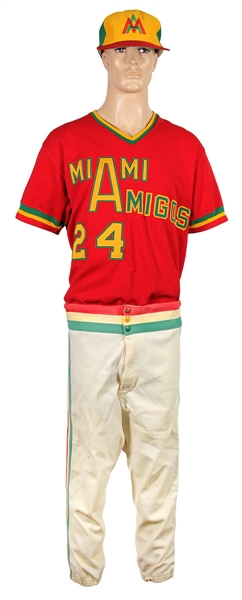 RARE Miami Amigos 1979 Inter-American League Uniform (AAA League Champions).