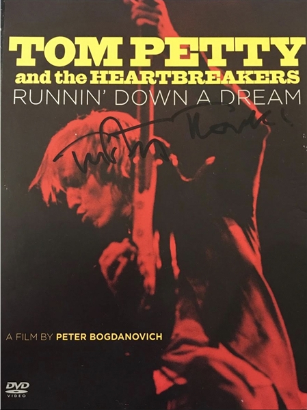 Tom Petty Signed "Runnin Down A Dream" DVD REAL LOA