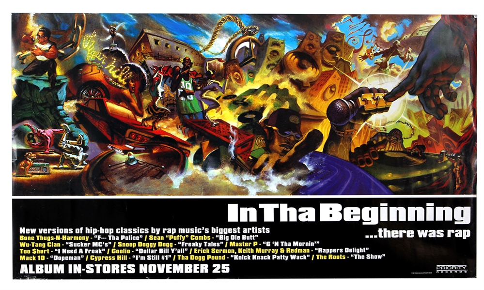 “In Tha Beginning… There Was Rap” Priority Records Promotional Poster