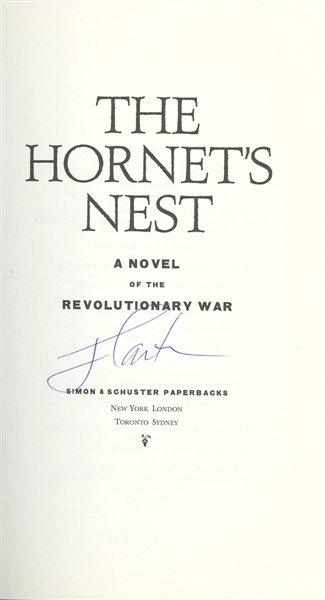 Jimmy Carter Signed “The Hornet’s Nest” Book