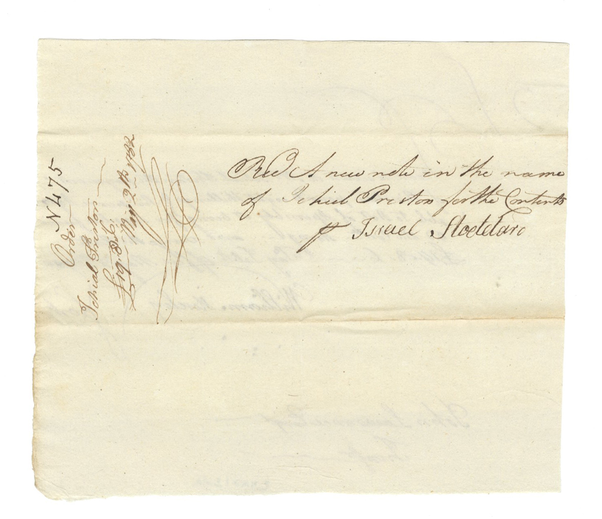 Lot Detail - John Lawrence Revolutionary War Treasurer Handwritten ...