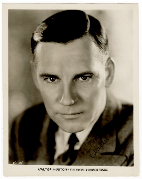 Lot Detail - Walter Huston Signed Photograph