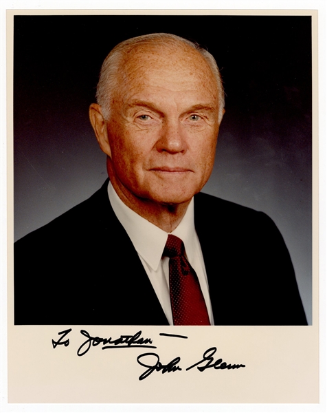 John Glenn Signed Photograph