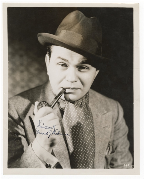 Edward G. Robinson Signed Photograph