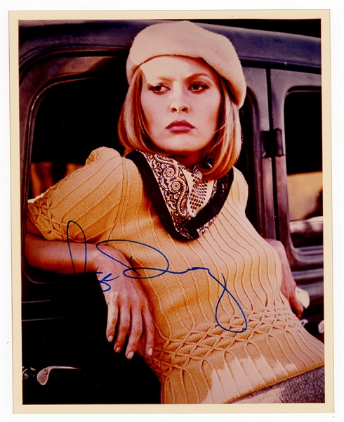 Faye Dunaway Signed "Bonnie and Clyde" Photograph