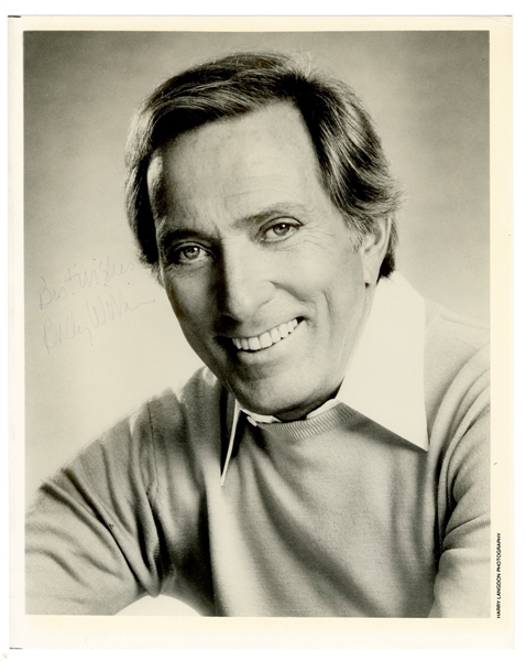 Andy Williams Signed Photograph