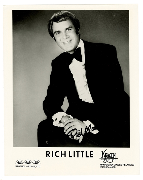 Rich Little Signed Promotional Photograph