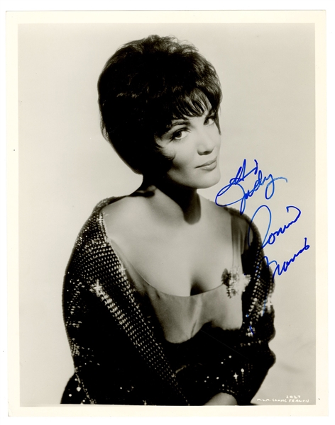 Connie Francis Signed & Inscribed Photograph