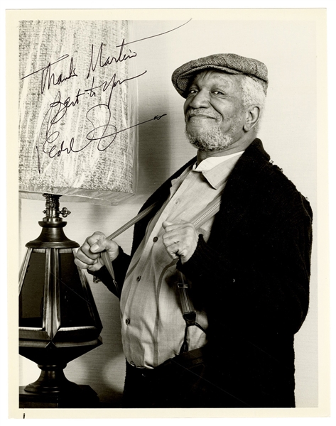 Redd Foxx Signed & Inscribed Photograph