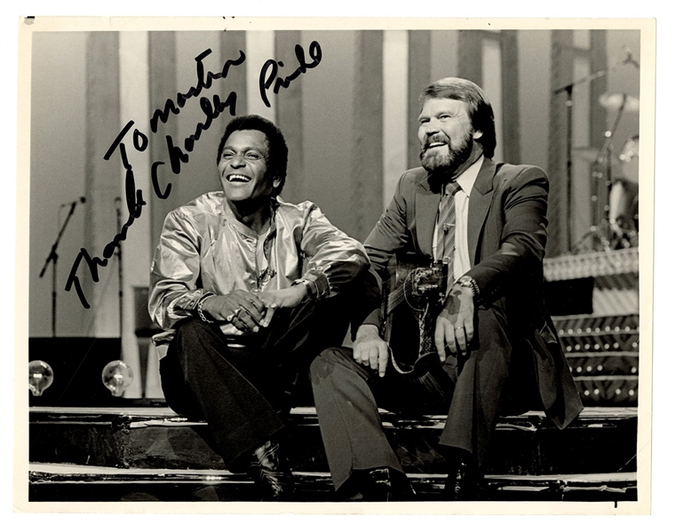 Charley Pride Signed & Inscribed Photograph