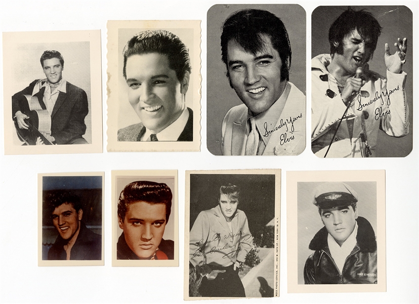 Elvis Presley Collection of Wallet Photos and Pocket Calendars