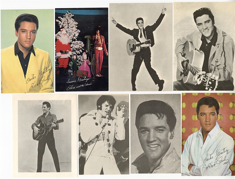 Elvis Presley Collection of 21 Original Postcards