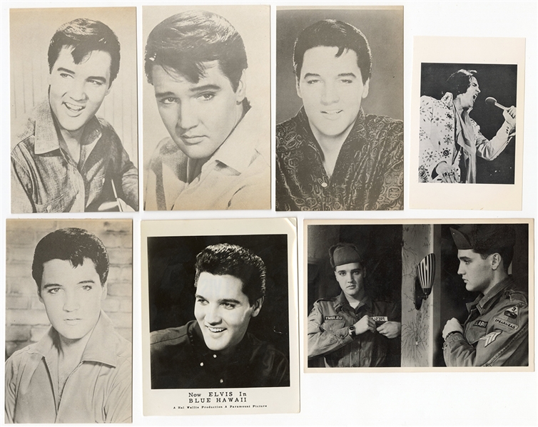 Elvis Presley Collection of Rare Promotional Cards