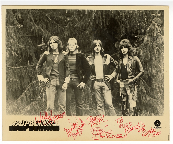 Raspberries Signed Promotional Photograph (4)