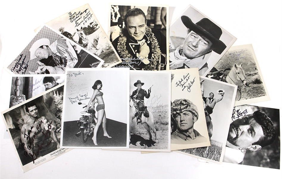 Large Hollywood Autograph Archive