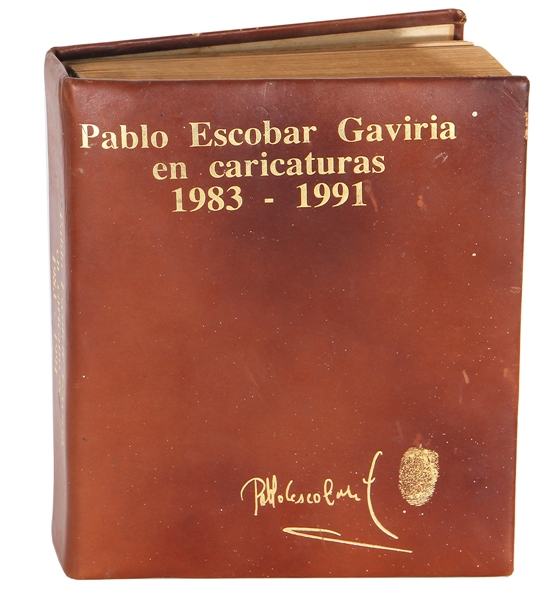 Lot Detail - Pablo Escobar Signed & Inscribed “Gaviria en Caricaturas ...