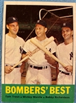 Mickey Mantle 1963 Topps #173 Bombers Best Baseball Card