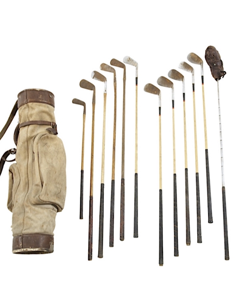 1930s Ty Cobb Owned and Used Golf Clubs Rex Teeslink Collection