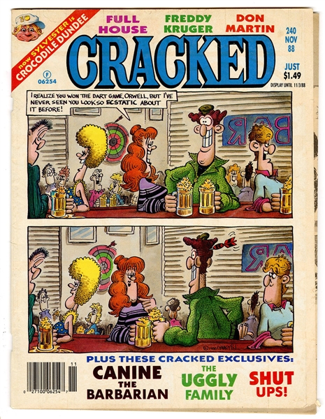 Michael Jackson Owned "Cracked" Cartoon Magazine
