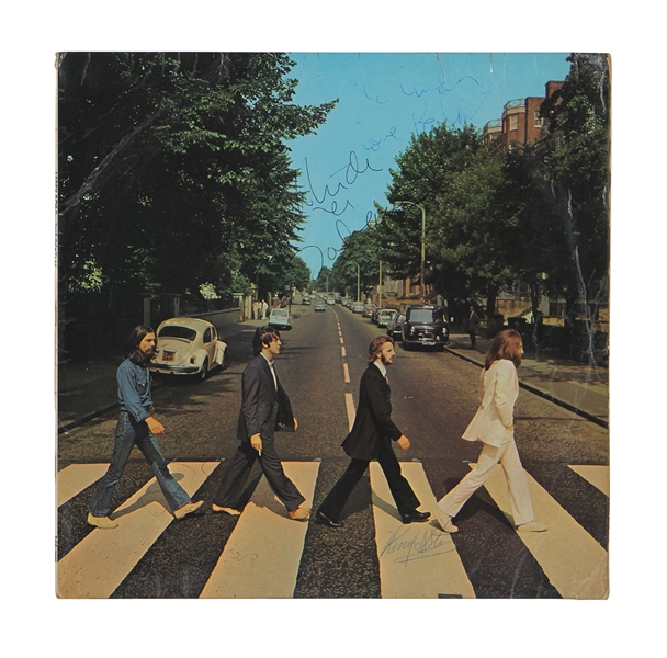 The Beatles Fully Signed & Inscribed "Abbey Road" Album JSA/CAIAZZO (Only 4 Known To Exist)