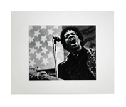 Jimi Hendrix Original Larry Hulst Signed Limited Edition Print Photograph