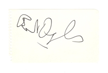 Bob Dylan Vintage Signed Autograph Book Page JSA
