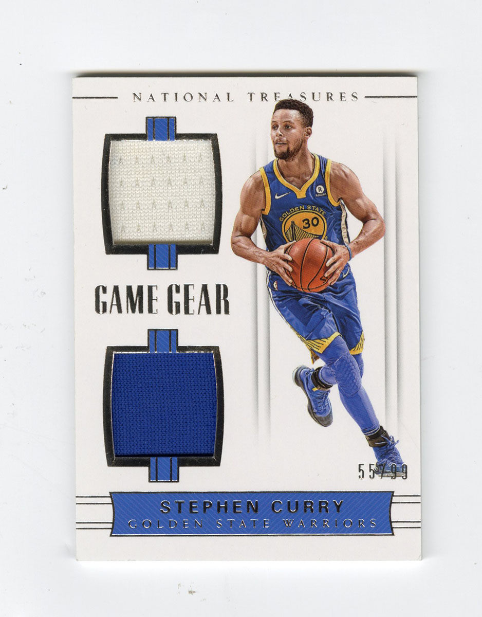 Lot Detail - 2017-18 National Treasures #GGD-18 Stephen Curry Game