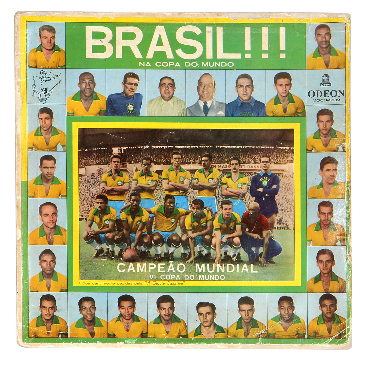 Lot Detail - 1959 Gazeta Esportiva Uncut Soccer Sheet Featuring Pelé ...