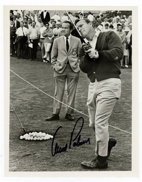 Arnold Palmer Signed Photograph