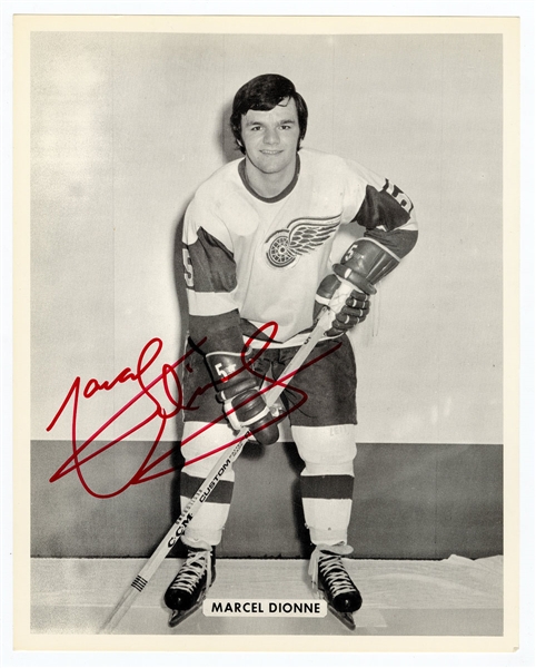 Marcel Dionne Signed Photograph