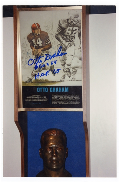 Otto Graham Signed Photograph 