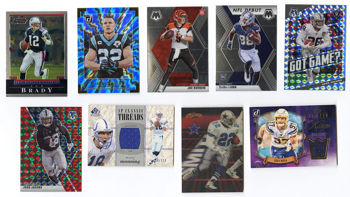 Lot Detail - 9 Card NFL Modern Greats Collectors Lot Including Joe ...