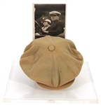 Iconic Babe Ruth Polo Cap Heavily Worn by The Bambino (Photo-Match)