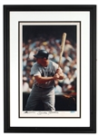 Mickey Mantle Signed Upper Deck Limited Edition “Neil Leifer” Photograph