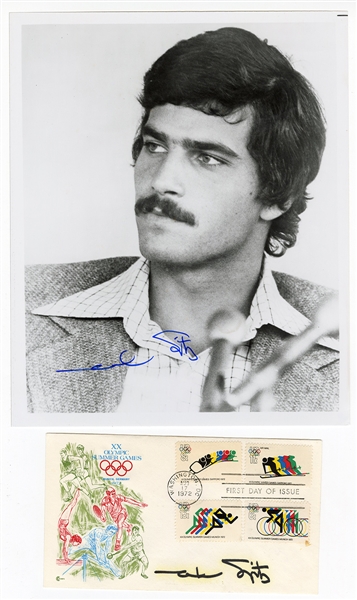 A lot of 2 Mark Spitz Signed Items