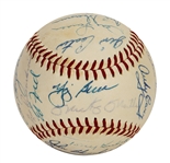 1959 New York Yankees Team Signed Baseball 