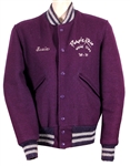 Prince — Original Susie Davis "Purple Rain" Tour Bomber Jacket