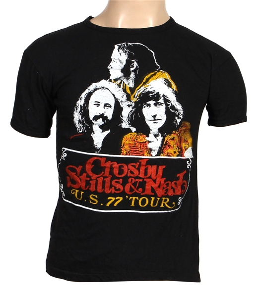 Crosby, Stills & Nash 1977 U.S. Concert Tour T-Shirt