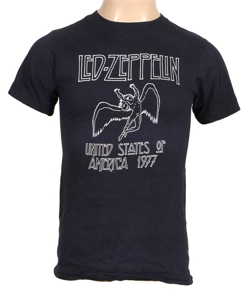 Led Zeppelin 1977 U.S. Tour Vintage Concert T-Shirt