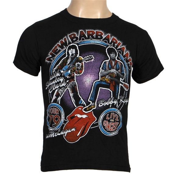 The New Barbarians 1979 Tour Concert T-Shirt