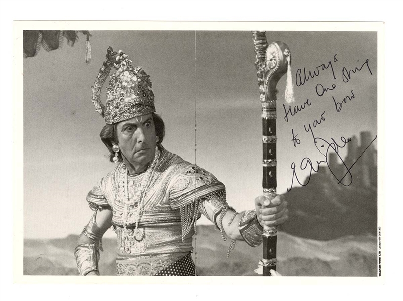 Monty Python Eric Idle Signed Photograph Beckett LOA