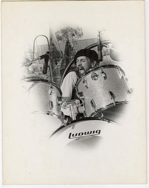 Fleetwood Mac Original Herbert Worthington Stamped Photograph 