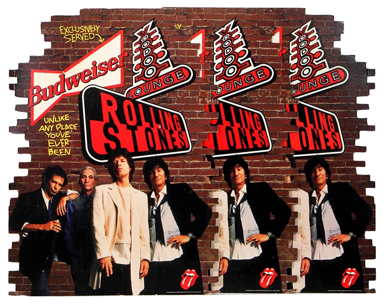 Rolling Stones "Voo Doo Lounge" Original Point of Sale Cardboard Displays (3)
