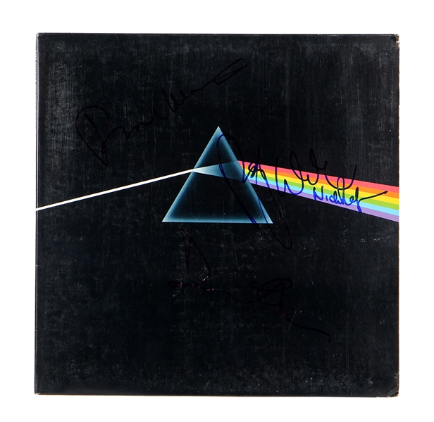 Pink Floyd Fully Signed "Dark Side of the Moon" Album JSA