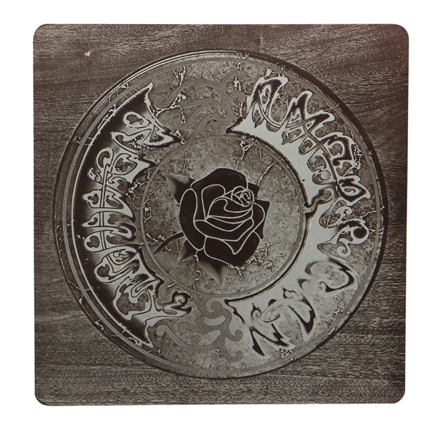 The Grateful Dead "American Beauty" Album Printing Plate