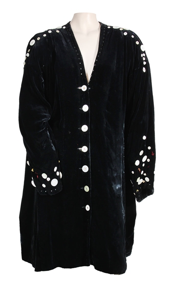 Heart Ann Wilson Stage Worn Black Jacket with Button Design