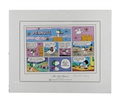 Charles Schulz Signed “Red Baron” (Peanuts) Limited Edition (16/200) Original Lithograph