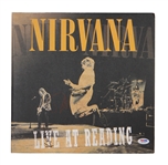 Nirvana Dave Grohl and Krist Novoselic Signed "Live At Reading" Album PSA