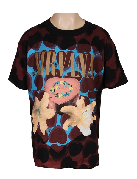 1993 Nirvana Heart Shaped Box Vintage Original T-shirt