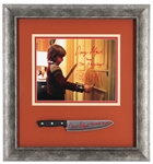 "The Shining" Screen Used Knife Signed and "REDRUM" Inscribed by Danny Lloyd